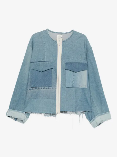 Kuro Remake Mark II frayed denim jacket