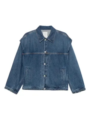 Kenzo クロップド デニムジャケット | ブルー | FARFETCH JP
