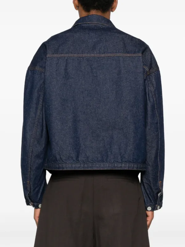 Kuro Dense button-fastening Denim Jacket | Blue | FARFETCH