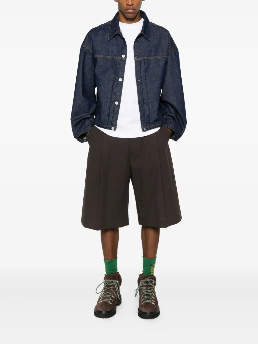 Kuro Dense button-fastening denim jacket | Denim Jackets | Image 2