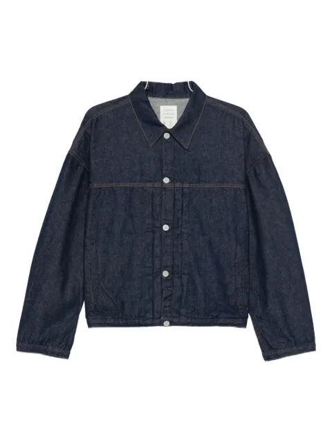 Kuro Dense button-fastening denim jacket