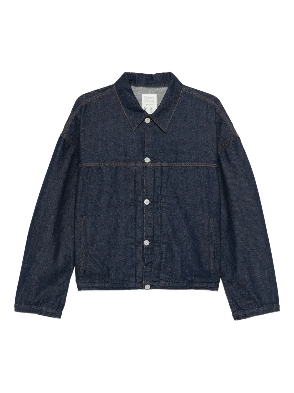 Kuro Dense button-fastening denim jacket | Blue | Image 1