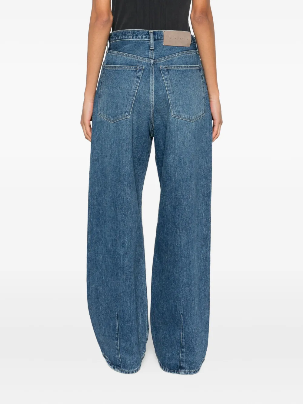 Kuro Faded Jeans In Blue