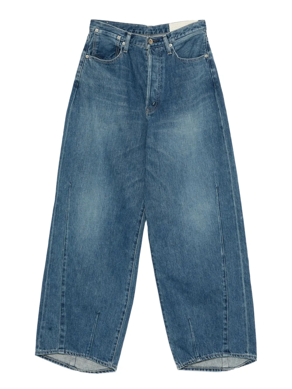 Kuro jean à effet délavé | bleu | Image 1