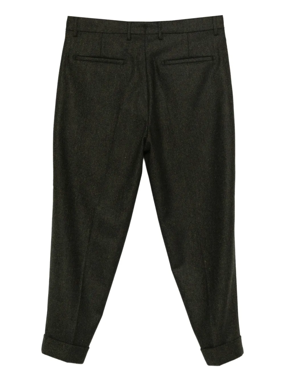 Berwich Chiaia pleated cuffed trousers | Tapered Trousers | Image 2