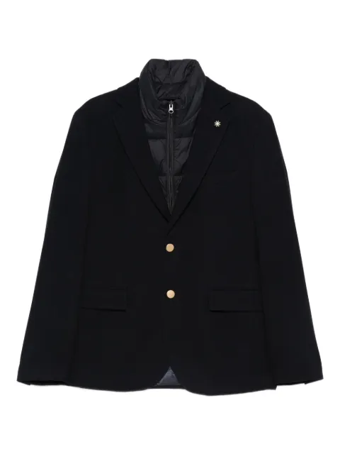 Manuel Ritz button single-breasted jacket