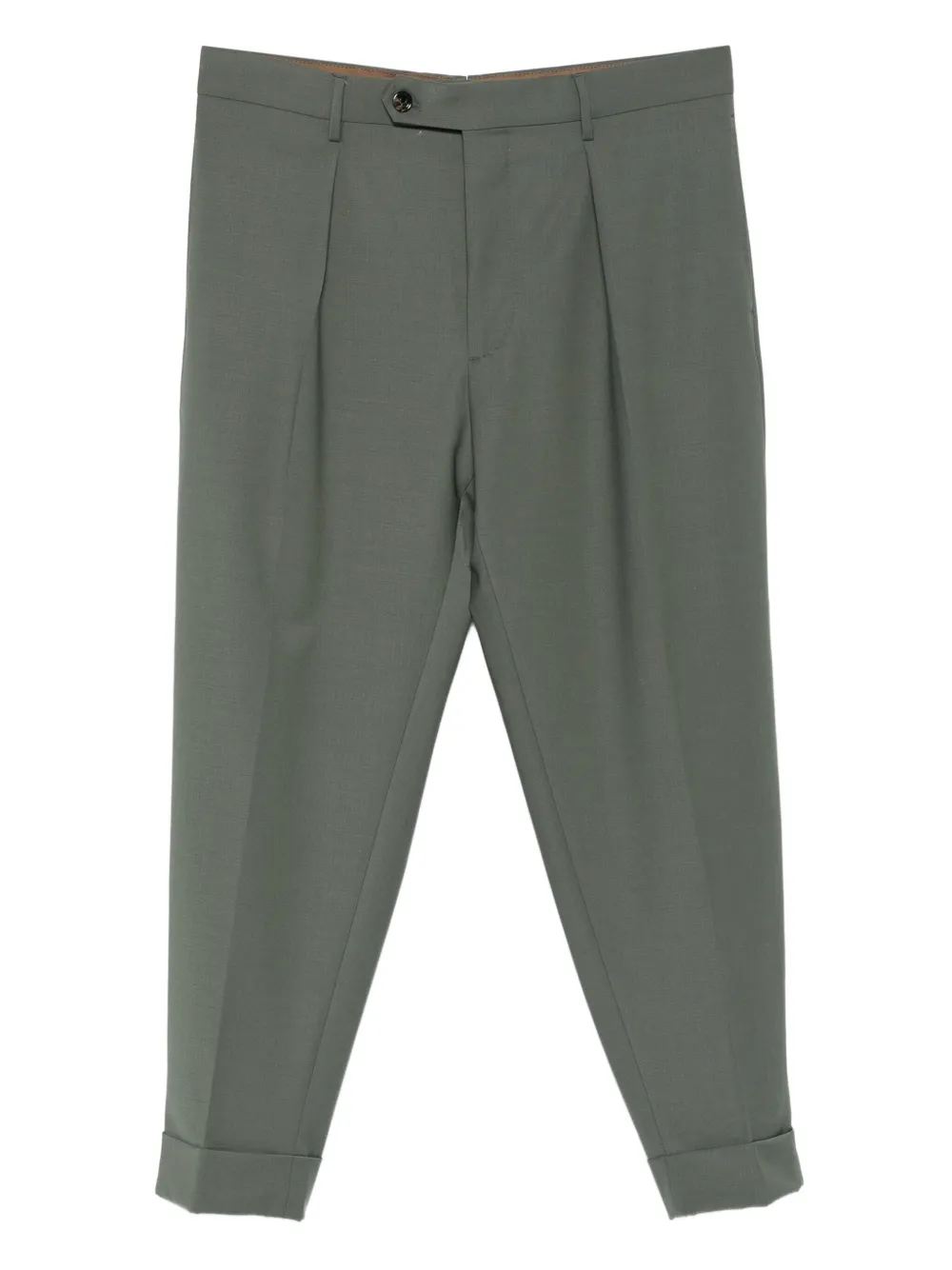 Berwich Calça Chiaia com prega | Verde | Image 1