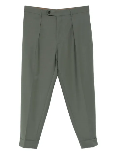 Berwich Chiaia pleated cuffed trousers