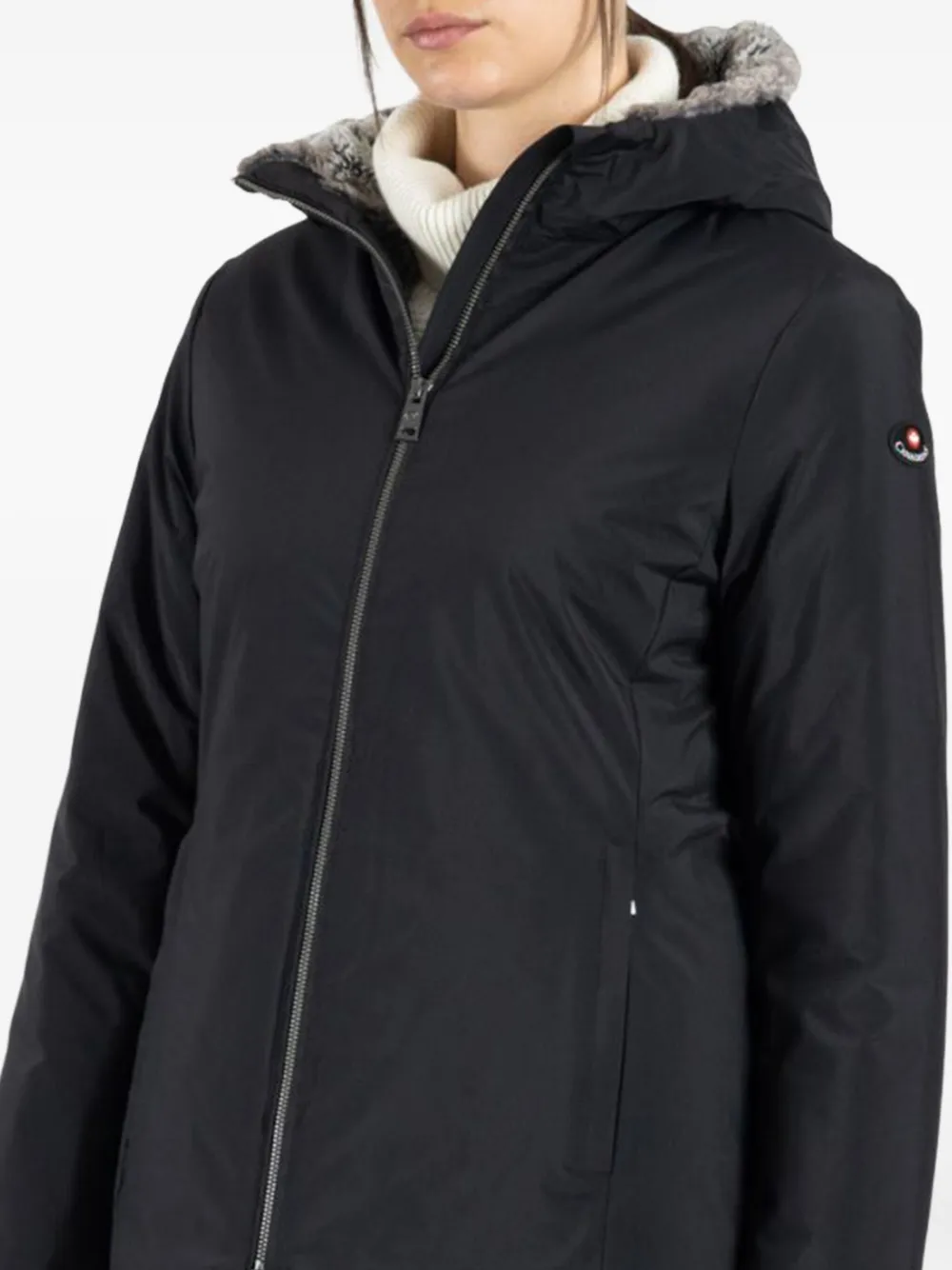 Canadiens long-sleeve shearling-lined puffer jacket | Down Jackets | Image 2