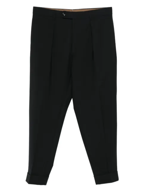 Berwich Chiaia pleated cuffed trousers