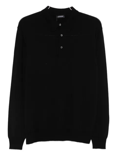 Cenere GB buttoned polo shirt