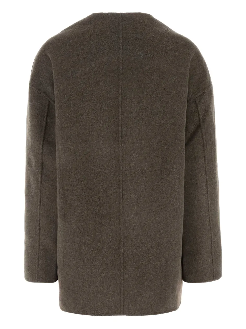 Loulou De Saison Mud Flannel Dunne Jacket In Brown
