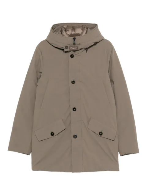 Woolrich button hooded jacket