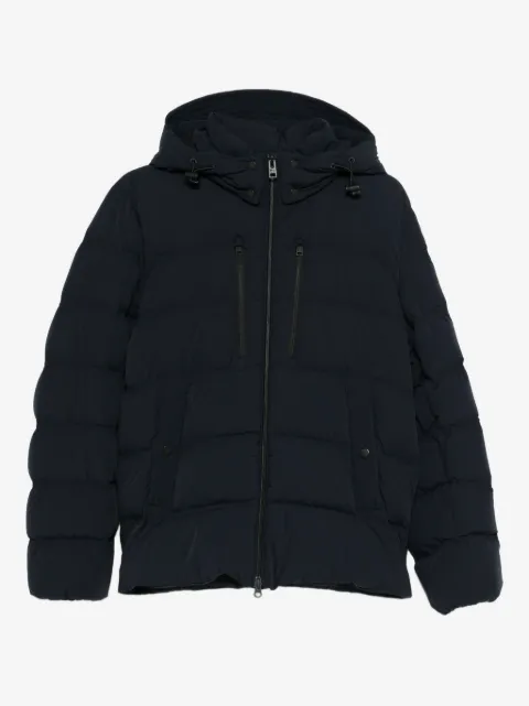 Woolrich chamarra con capucha y cierre