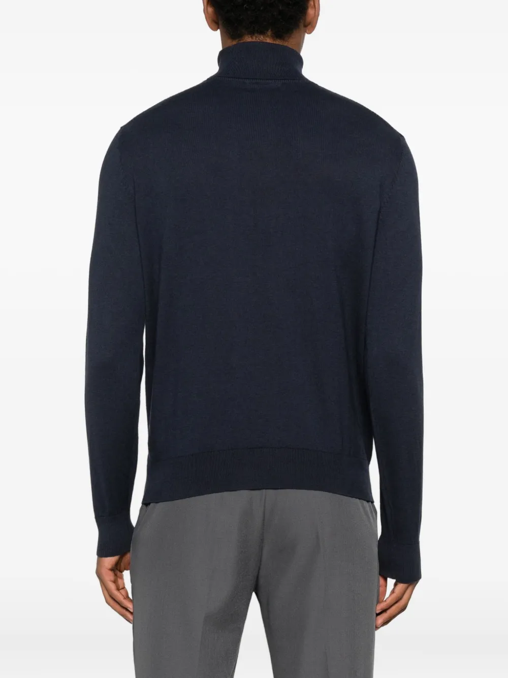 Imperial Roll-neck Sweatshirt In Blue