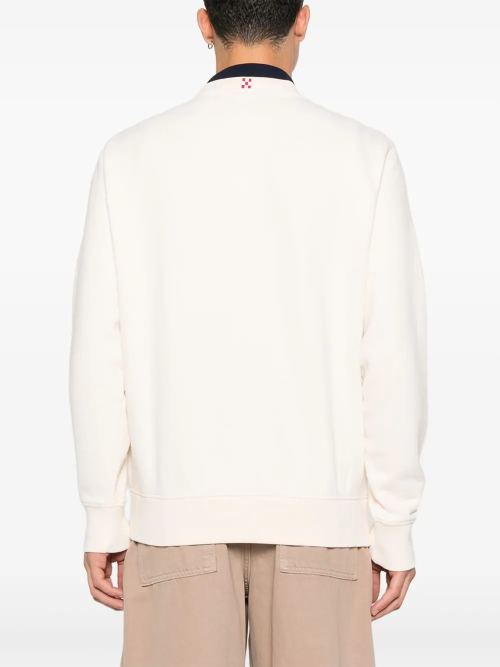 MC2 Saint Barth Sweater met print Beige