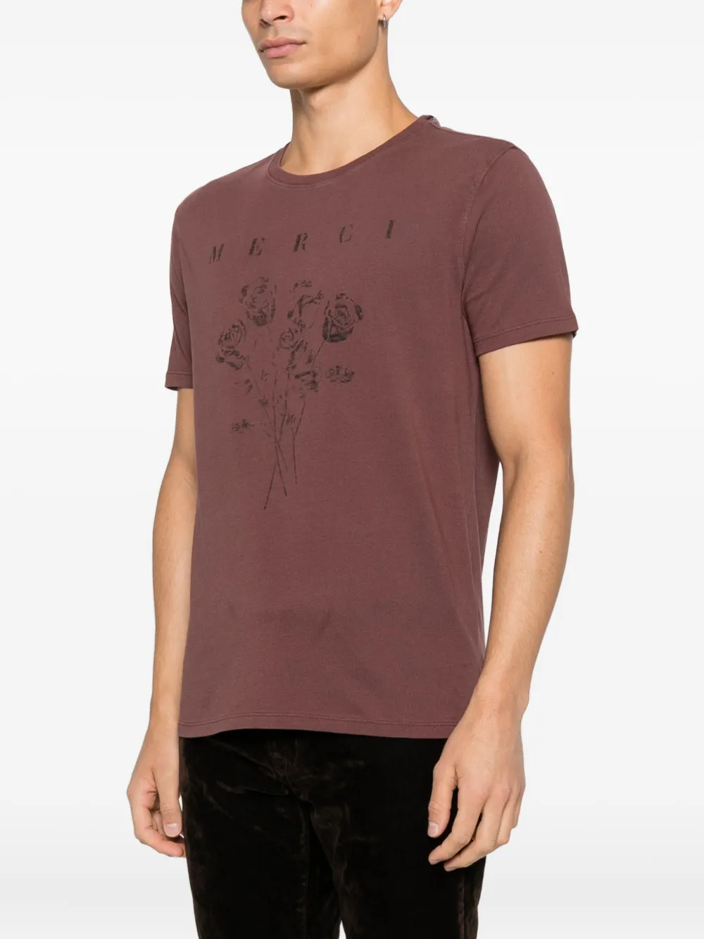 John Varvatos Merci T-shirt Rood