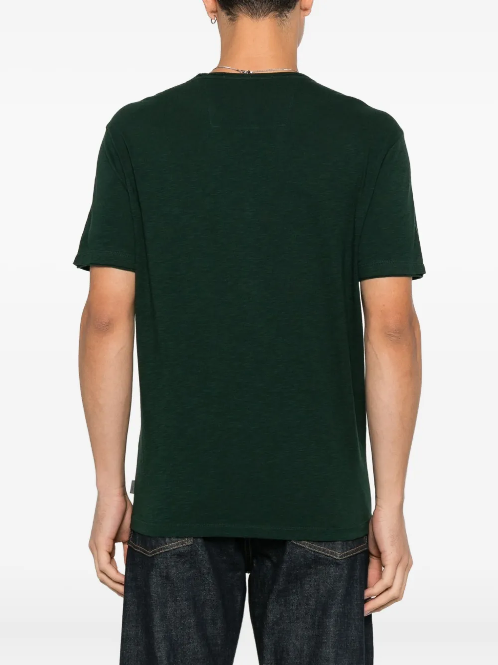 John Varvatos Miles T-shirt met V-hals Zwart