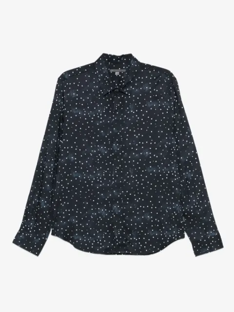John Varvatos polka-dot shirt
