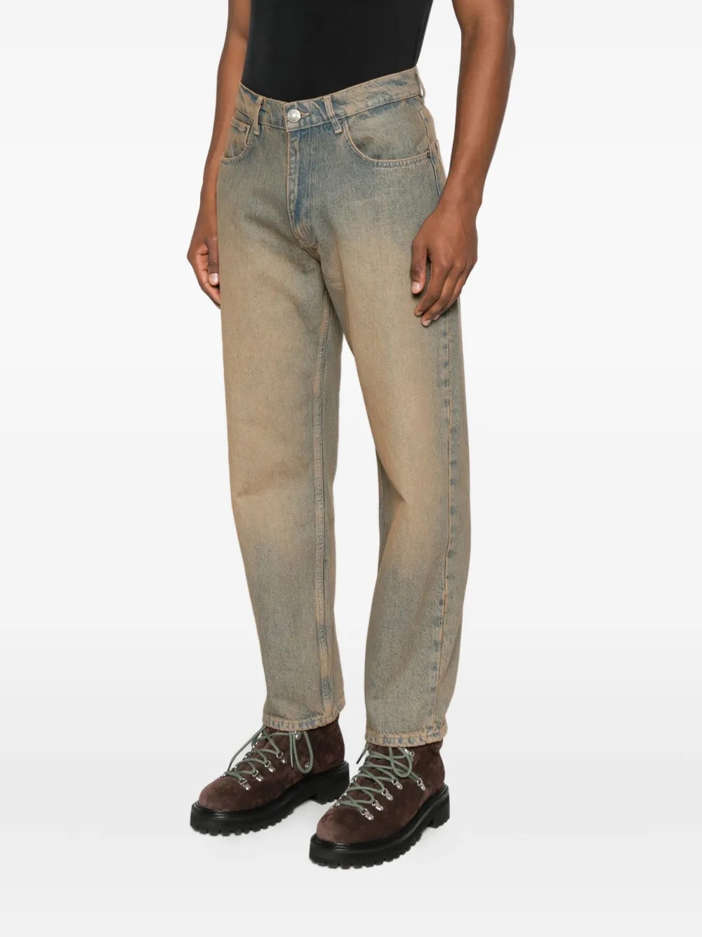  Imperial Faded Effect Jeans - Blue 