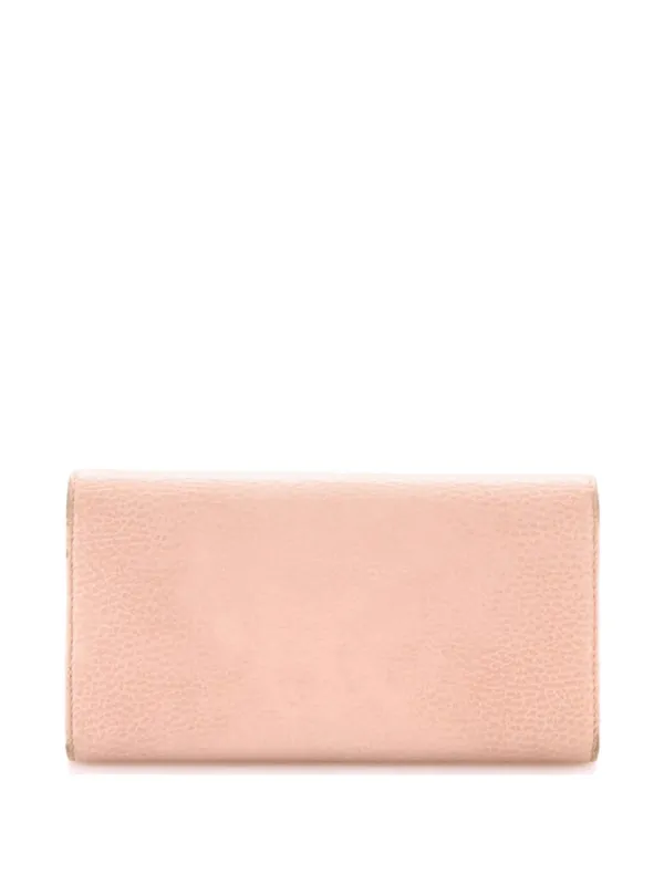 Gucci Pre-Owned GGマーモント レザーコンチネンタルウォレット 