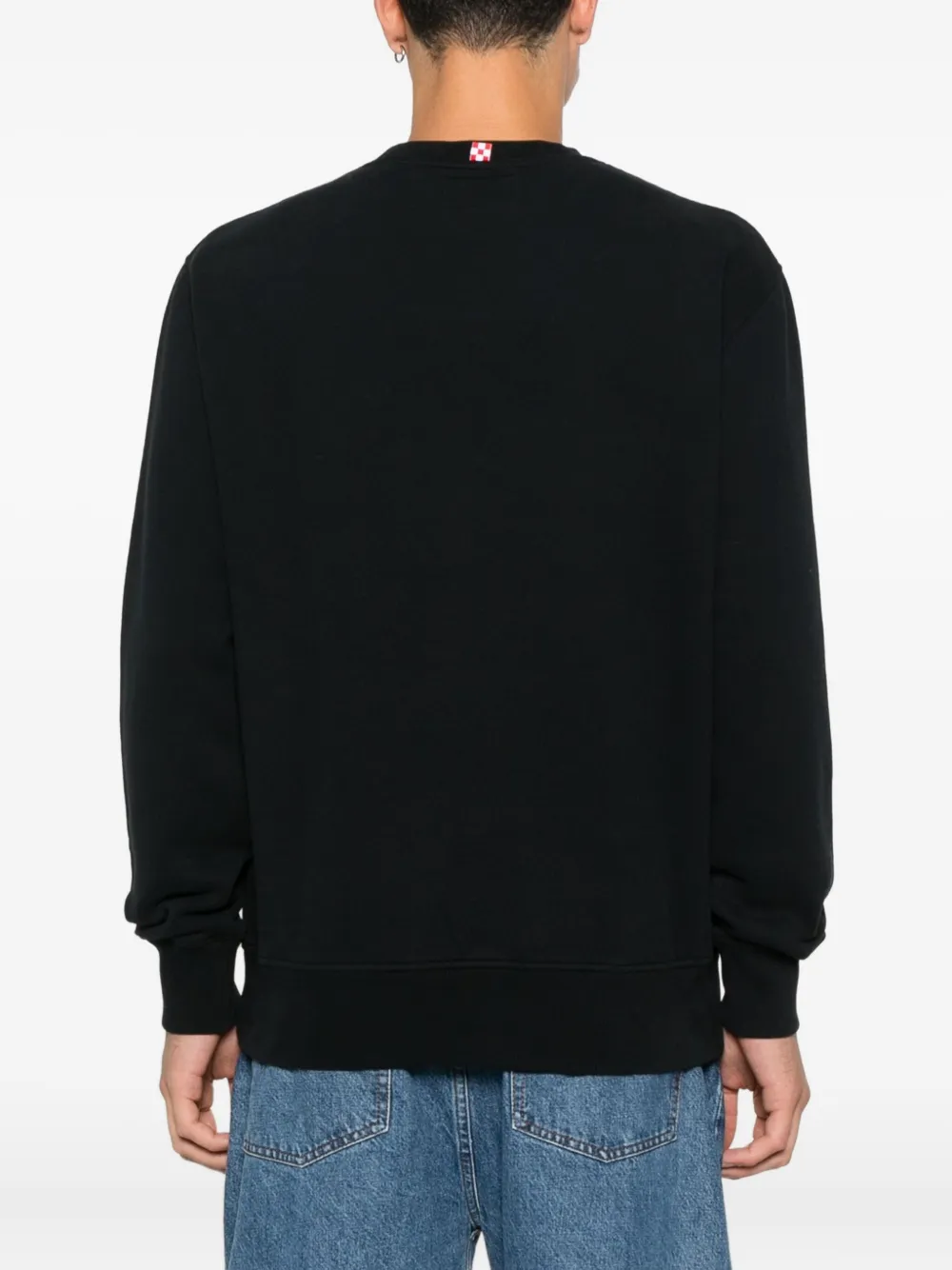 MC2 Saint Barth Sweater met print Zwart