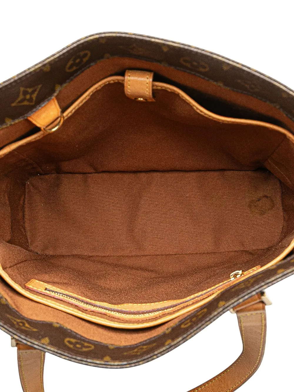 Pre-owned Louis Vuitton 2003 Monogram Vavin Gm Tote Bag In Brown