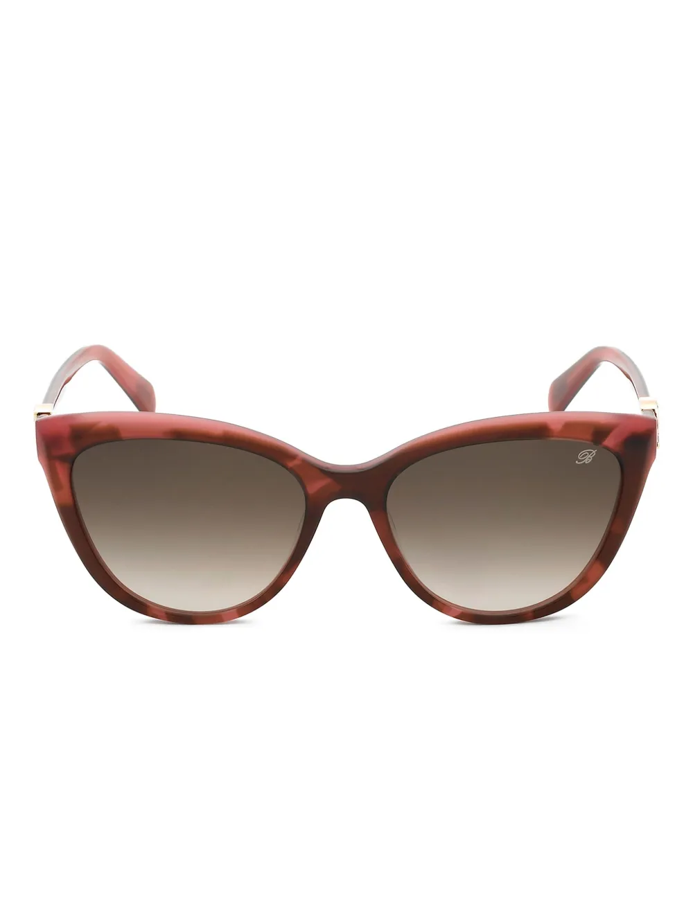 Blumarine cat-eye-frame sunglasses | Brown | Image 1