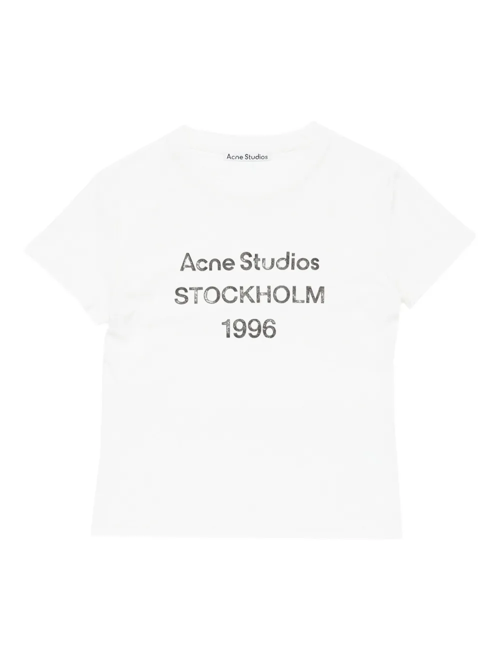 Acne Studios playera con motivo gráfico | blanco | Image 1