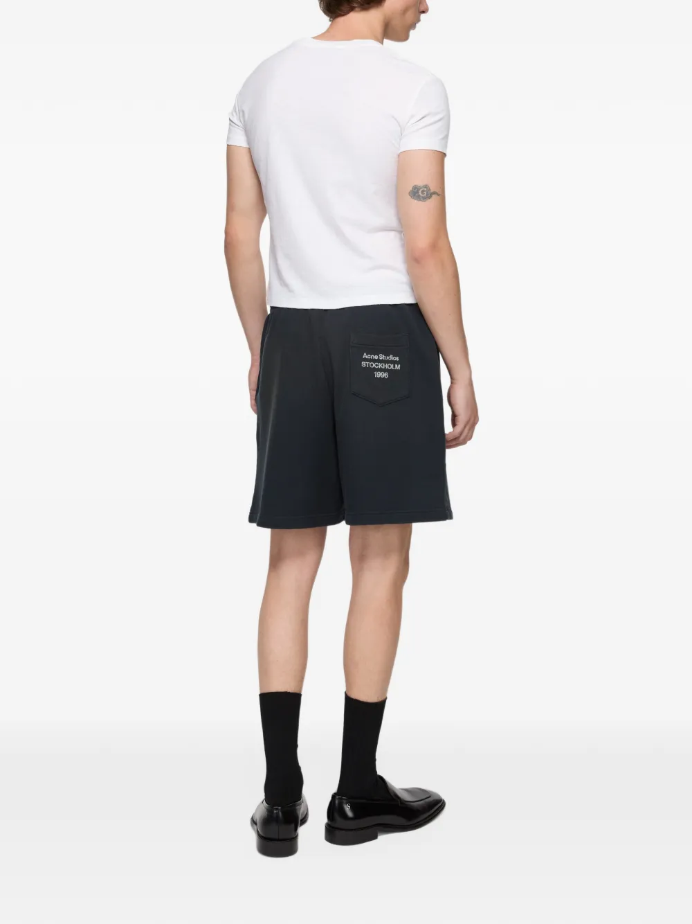 Acne Studios T-shirt met grafische print Beige
