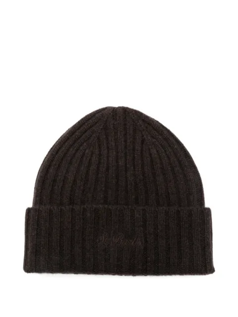 MC2 Saint Barth Wengen embroidered cashmere beanie
