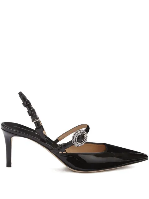 Ermanno Scervino embellished slingback sandals