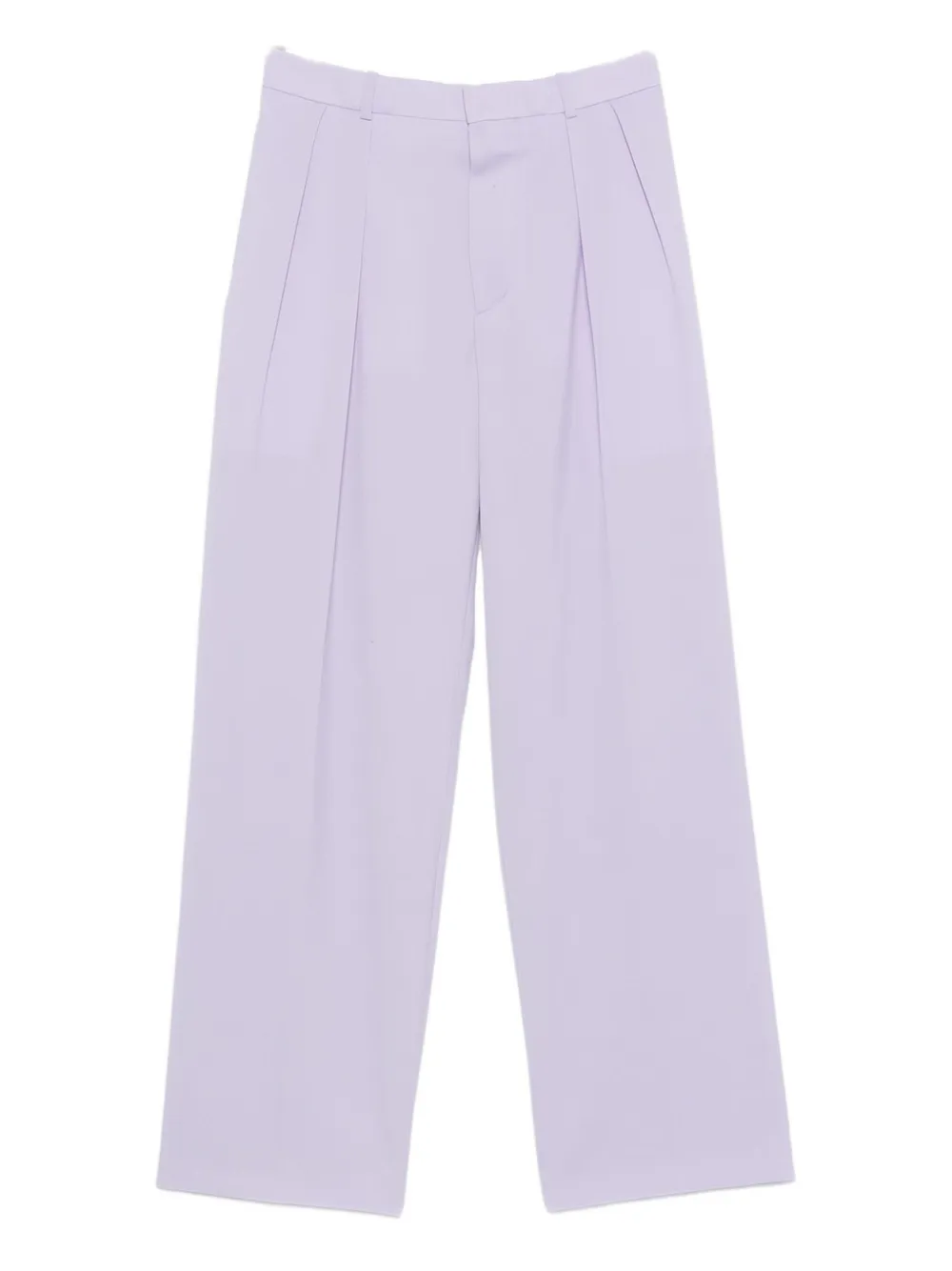 Wardrobe.nyc Pleated Trousers In White