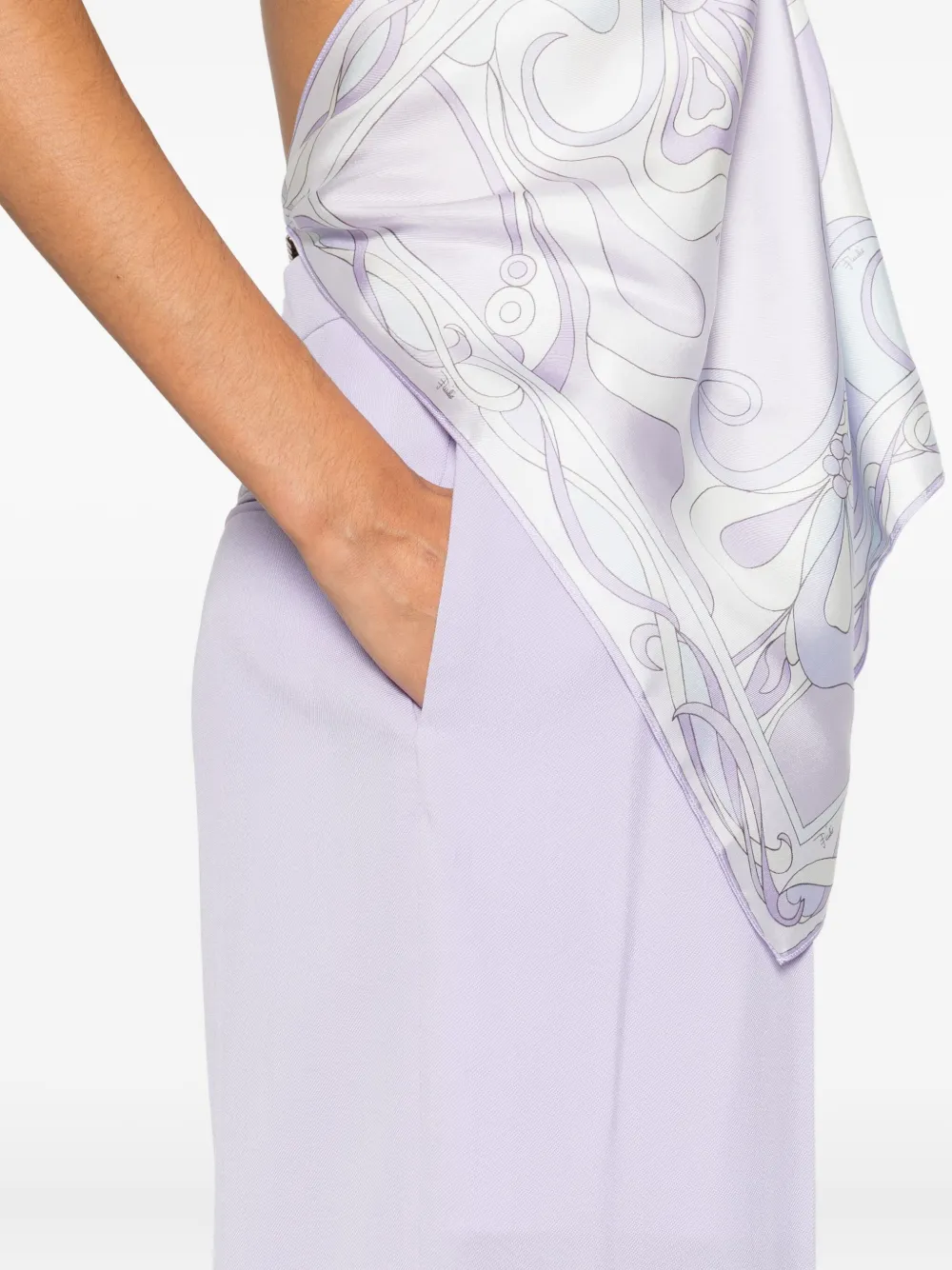 Wardrobe.nyc Pleated Trousers In White