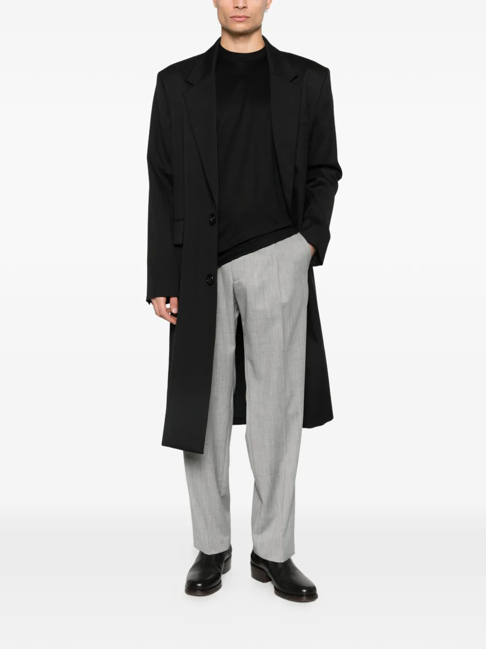 Tokyo crew-neck shirt - Zwart