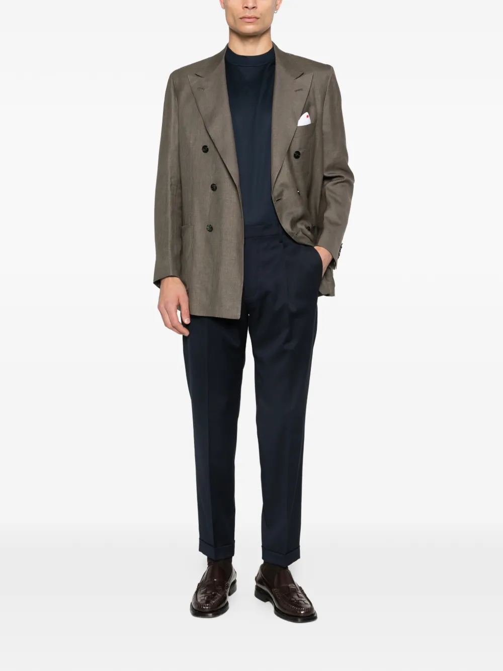 Tokyo crew-neck short-sleeve T-shirt - Blauw