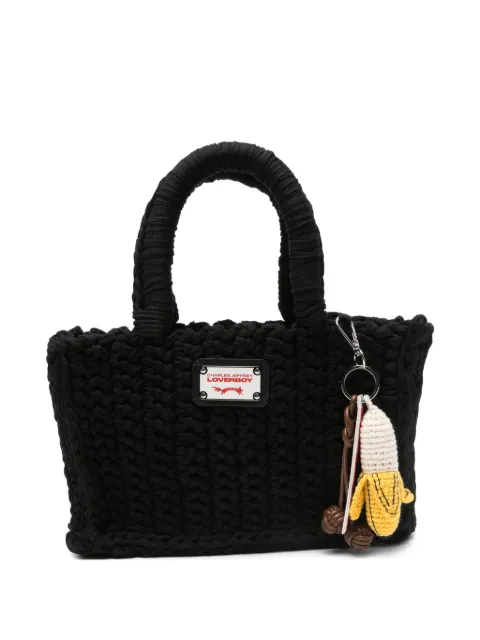Charles Jeffrey Loverboy banana-charm tote bag