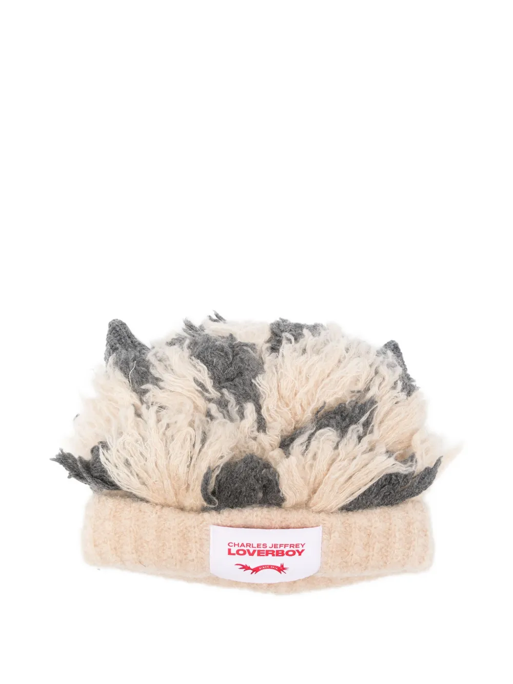 Charles Jeffrey Loverboy Shaggy-ears Beanie In Brown