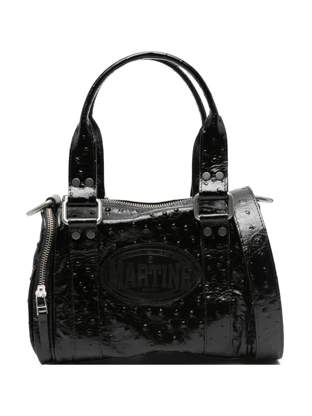Martine Rose mini Sports zip tote bag | Black | Image 1
