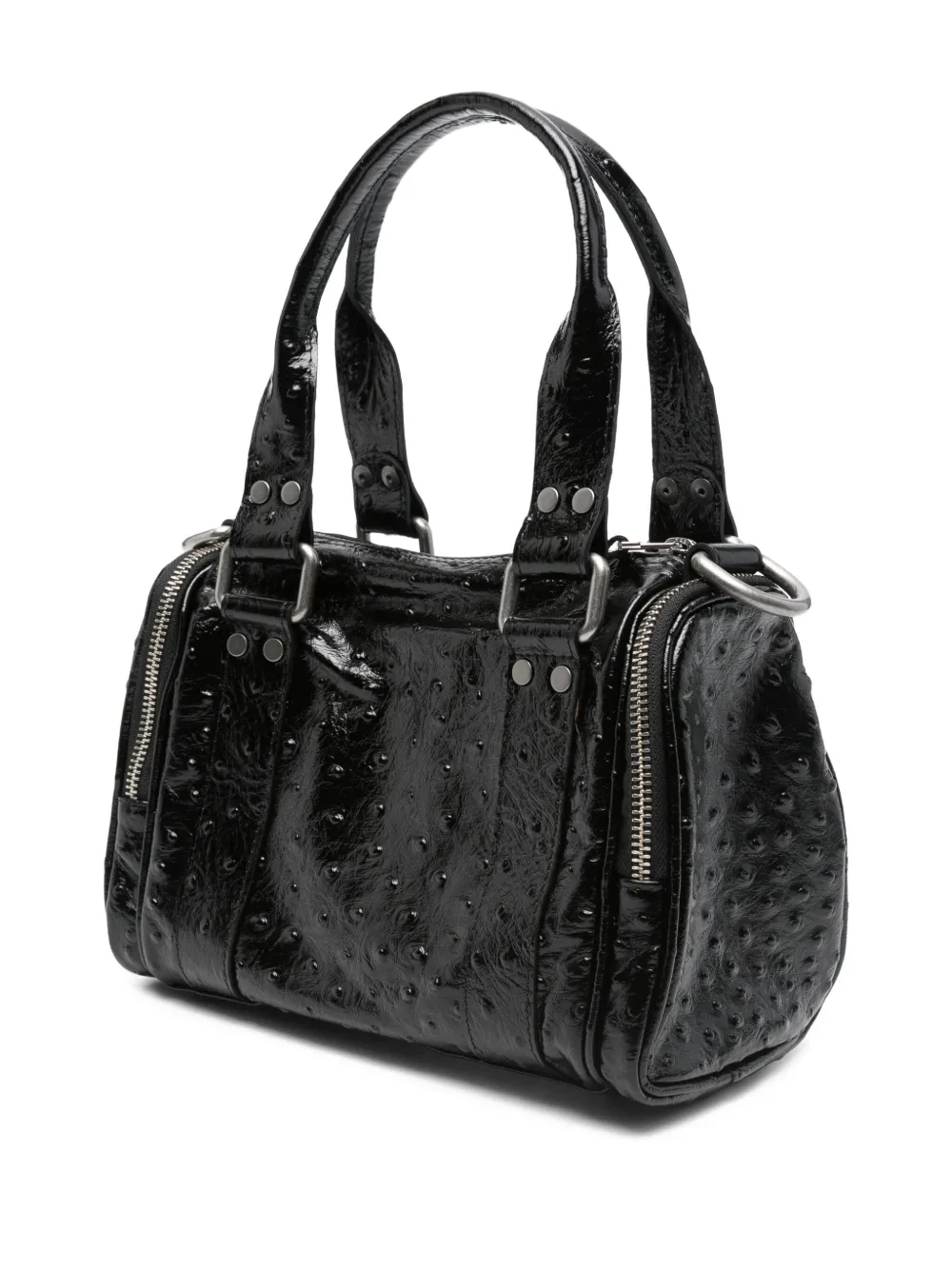 Martine Rose Sports mini-shopper met rits Zwart