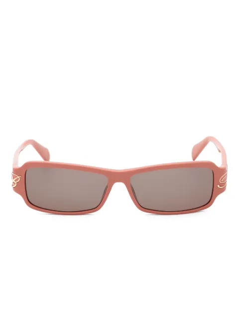 Blumarine rectangular-frame sunglasses