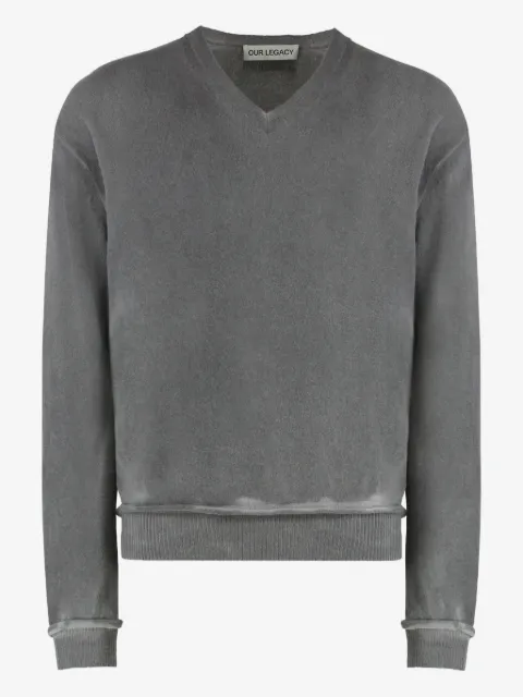 OUR LEGACY Parallel V-neck sweater