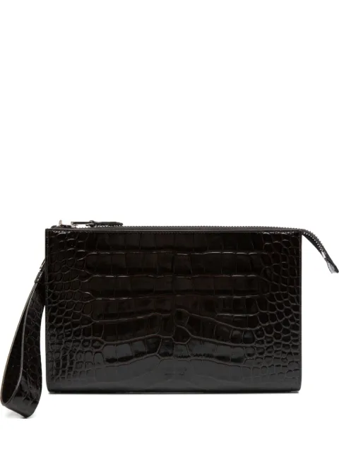 TOM FORD zip-fastening clutch