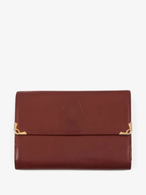 Cartier 1990s leather wallet