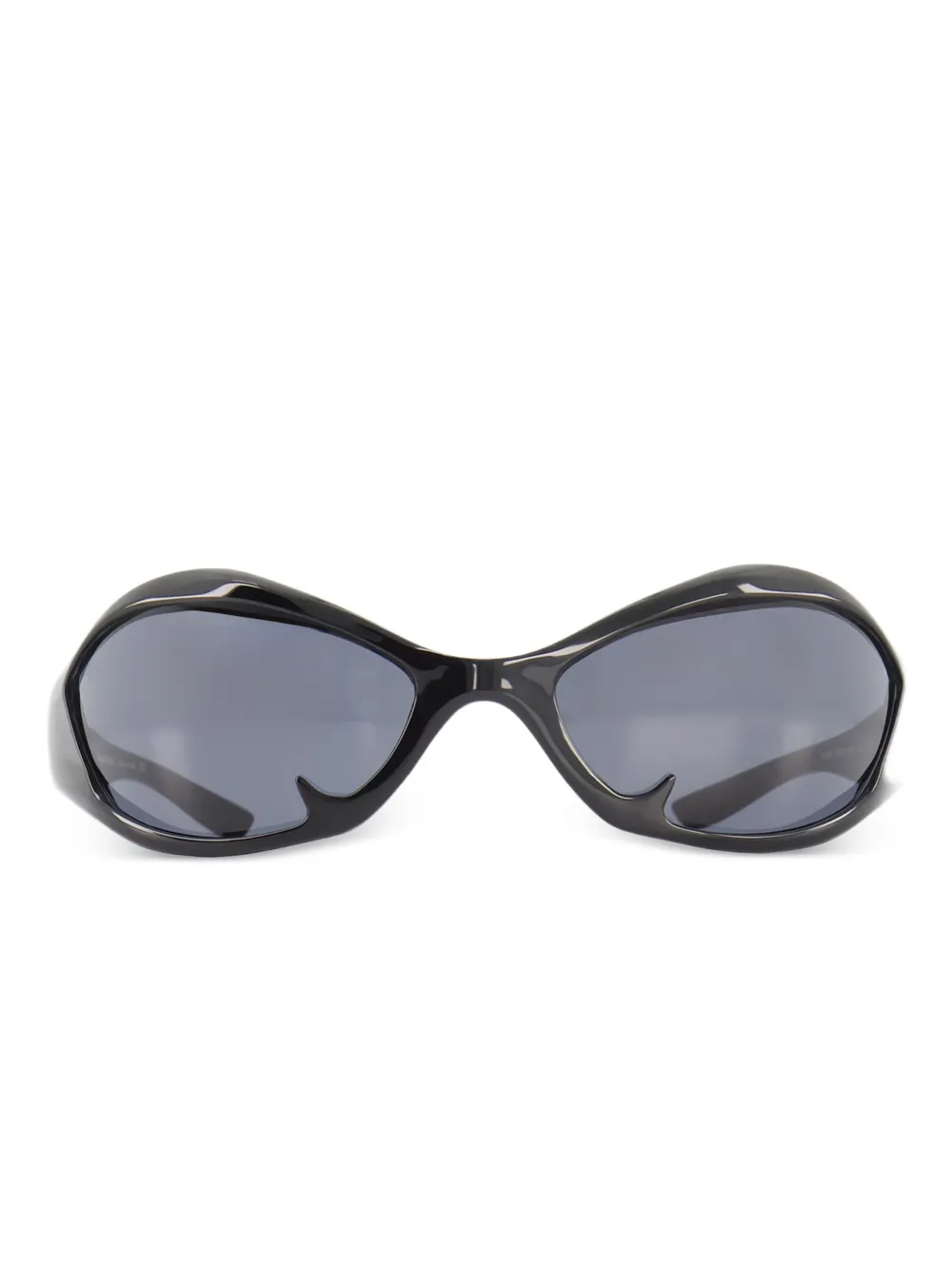 JORDANLUCA XP1 geometric-frame sunglasses | Black | Image 1