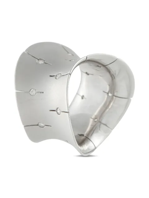 Roberto Coin Pre-Owned anillo en oro blanco de 18kt con diamante