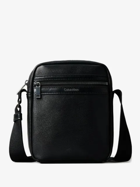 Calvin Klein sac porté épaule zippé à logo imprimé