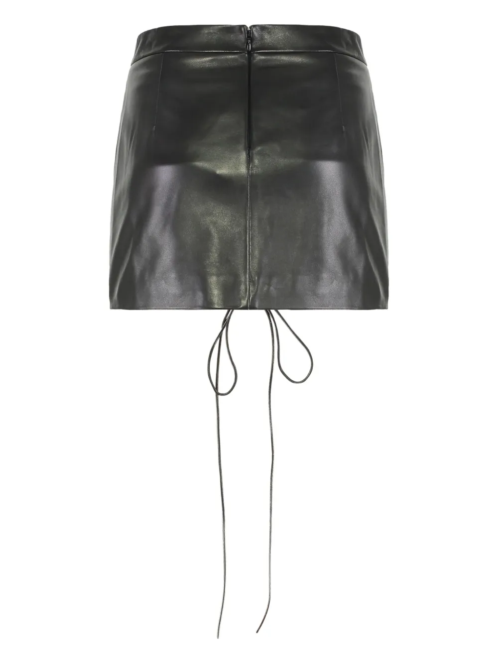 Les Filles d'Eva Mini-rok met veters - Zwart