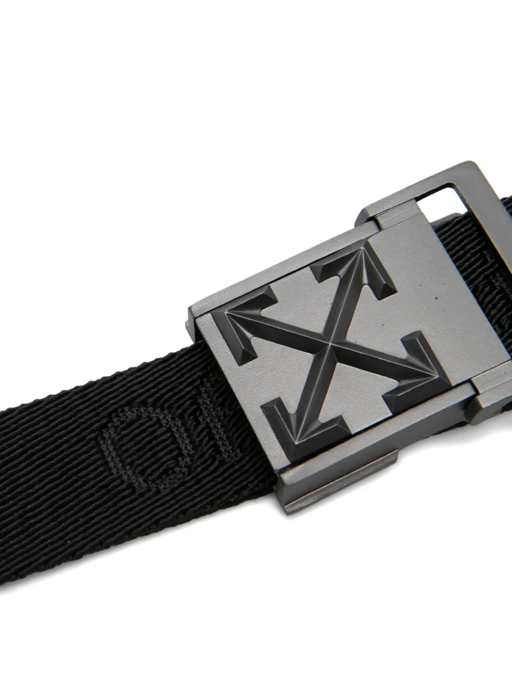 Off-White Kids Riem met Arrows-patroon Zwart