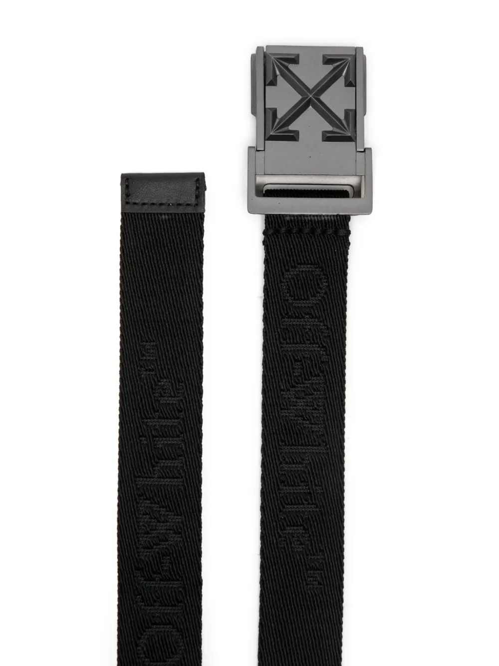 Off-White Kids Riem met Arrows-patroon Zwart
